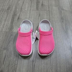Crocs Literide Clogs Pink Womens Size 7